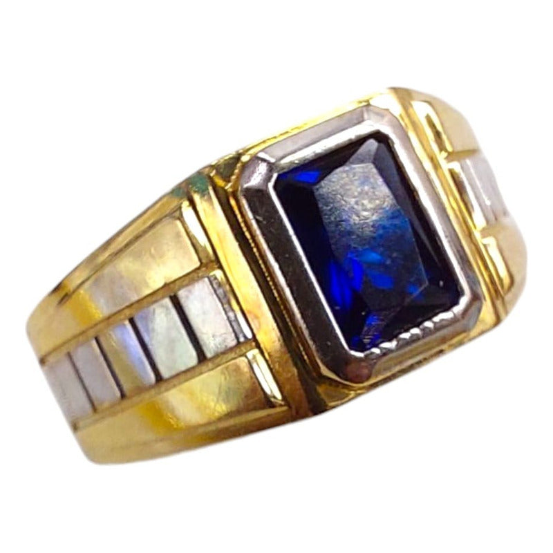 Anillo Titán Joyería M De León Oro 14k + Regalo