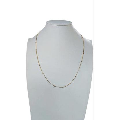 Cadena Viviana 3 Oros 14 K. + Obsequio