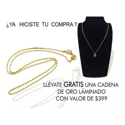 Dije Inicial K Lisa En Oro De 10 K + Obsequio + Envío