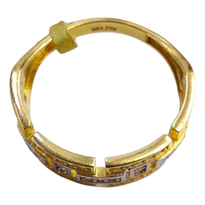 Anillo Unidos Joyería M De León Oro 14k + Regalo