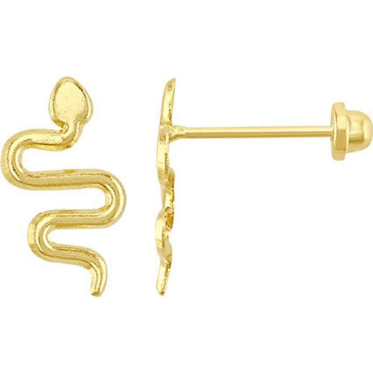 Broquel Vibora En Oro De 10 K + Obsequio + Envío