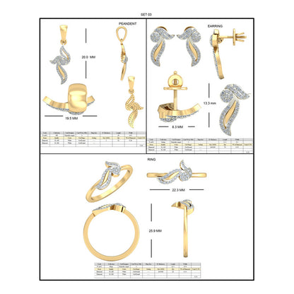 Anillo Hoja De Luz Joyería M De León Oro 10k + Regalo