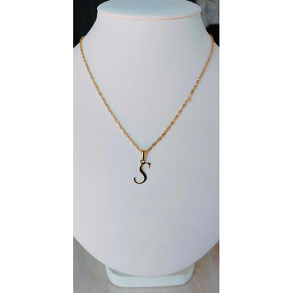 Dije Inicial Letra S Oro 14 K + Obsequio + Envio