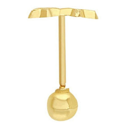 Broquel Estrella Doble En Oro De 10 K + Obsequio + Envío