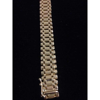 Juego Pulsera Y Anillo Rolex Oro 14 K