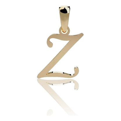 Gargantilla De Inicial Letra Z Oro 14 K + Obsequio