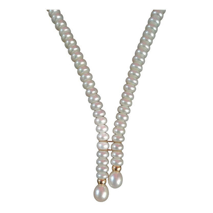 Juego De Collar En 2 Puntas Y Aretes Colgantes En Oro De 14k