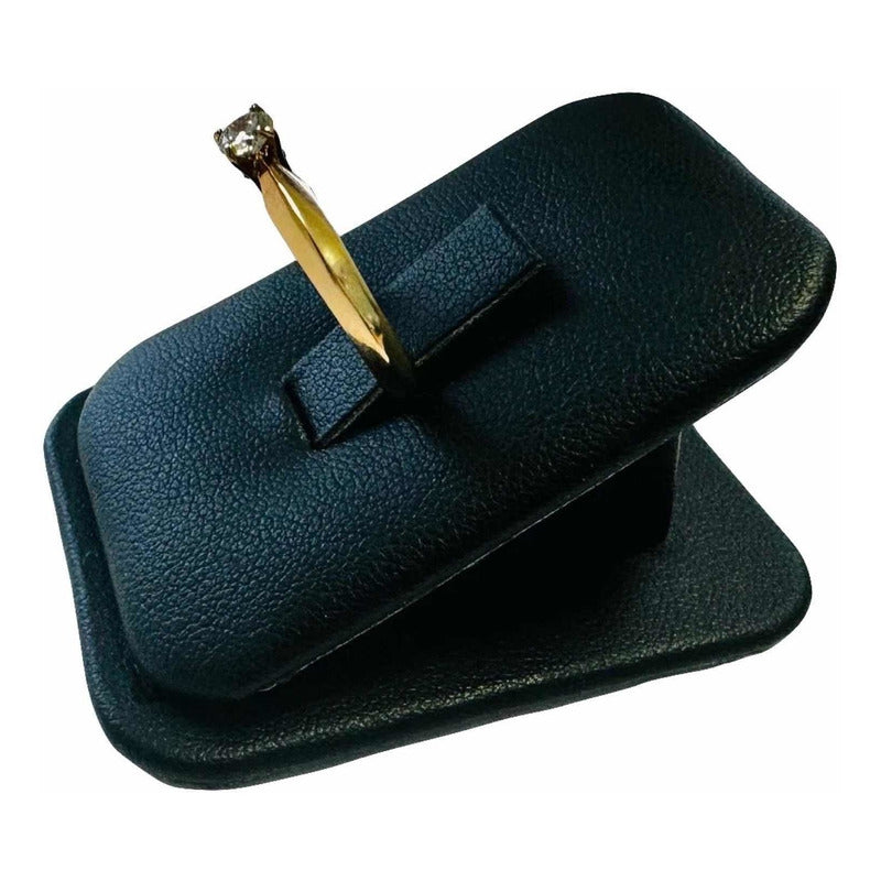 Anillo Compromiso Diamante Natural 0.24 Quilates Oro 14 K