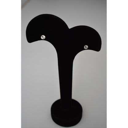 Broqueles Bisel Diamantado 5 Mm Oro De 10 K + Obsequio