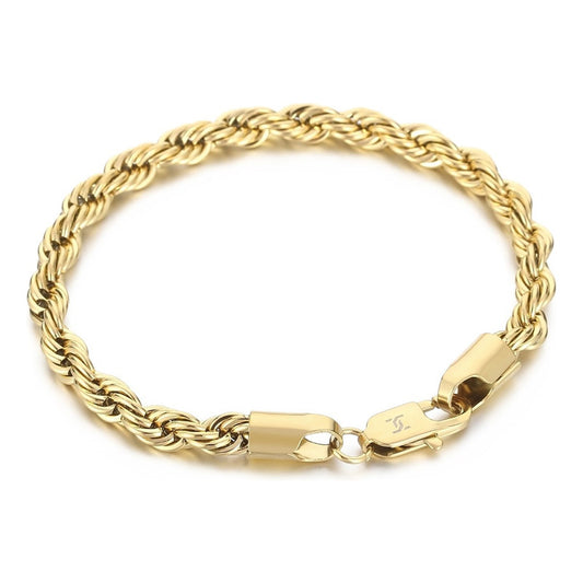 Pulsera Torsal 21 Cm X 6 Mm Oro De 10 Kilates + Obsequio