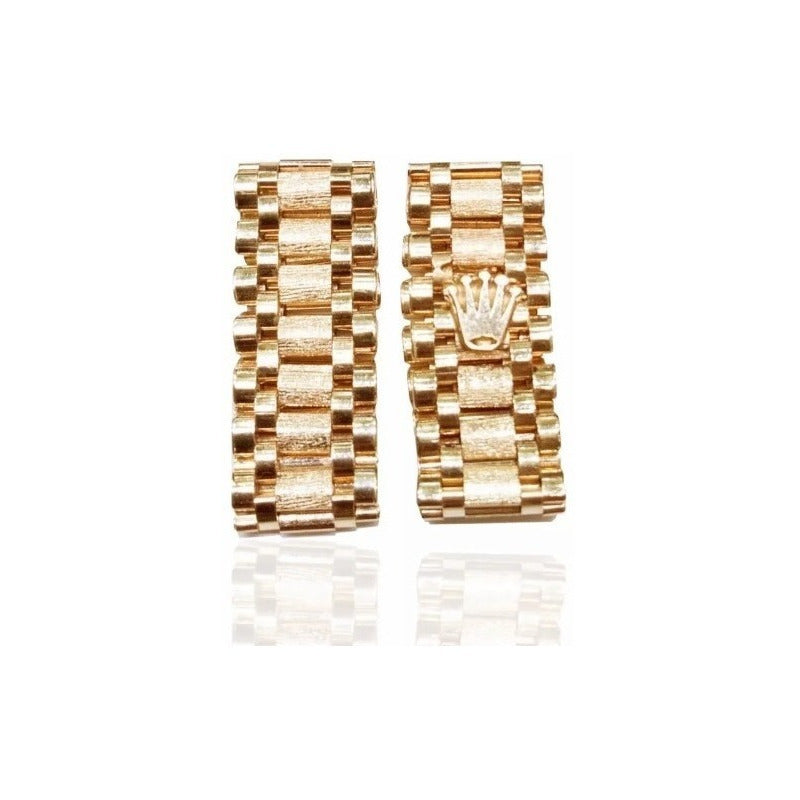 Juego Pulsera Y Anillo Rolex Oro 14 K