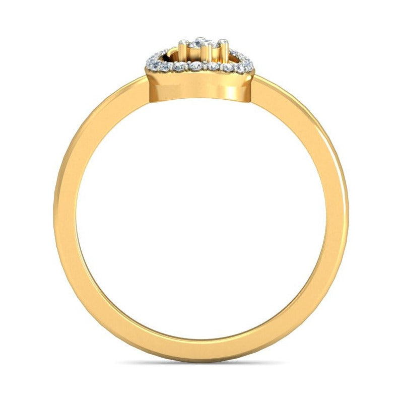 Anillo Gota Serena Joyería M De León Oro 10k + Regalo