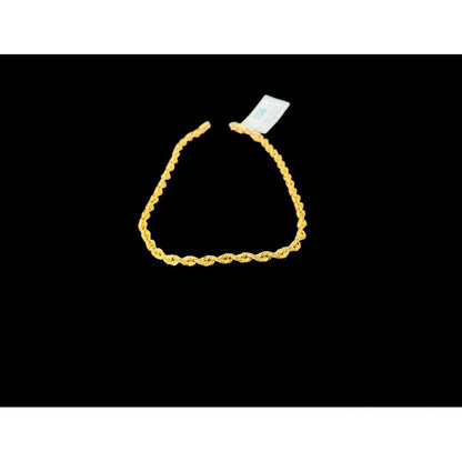 Pulsera Torsal 21 Cm Por 3 Mm Oro De 14 Kilates + Obsequio