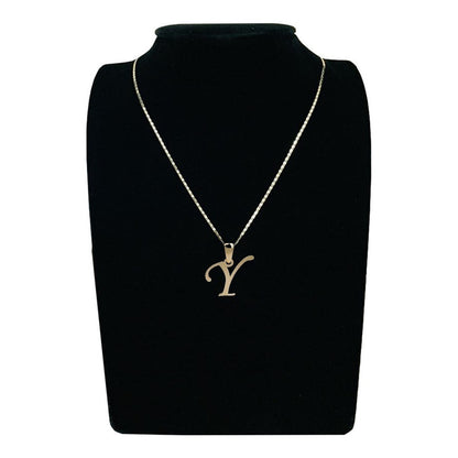 Dije Inicial Letra Y Oro 14 K + Obsequio + Envio