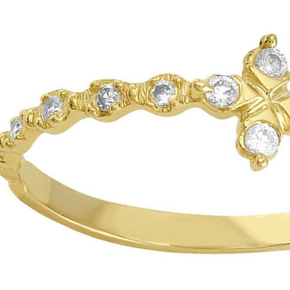 Anillo Churumbela Delgado En Oro De 10 K + Obsequio + Envio