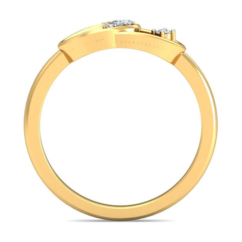 Anillo Óvalo Soñador Joyería M De León Oro 10k + Regalo