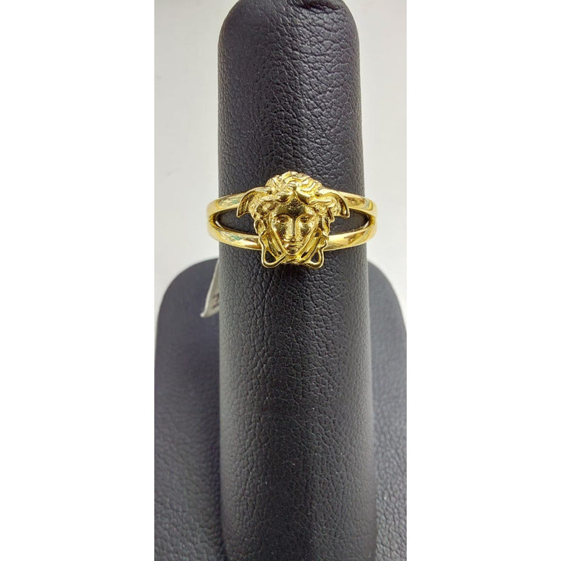 Anillo Medusa Joyería M De León Oro 14k + Regalo
