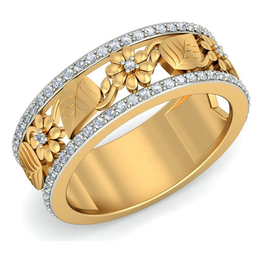 Anillo Primavera Eterna Joyería M De León Oro 10k + Regalo