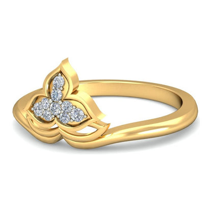 Anillo Flor Eterna Joyería M De León Oro 10k + Regalo