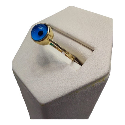 Anillo Ojo Turco Oro  14 K. + Obsequio