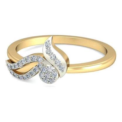 Anillo Hoja De Luz Joyería M De León Oro 10k + Regalo