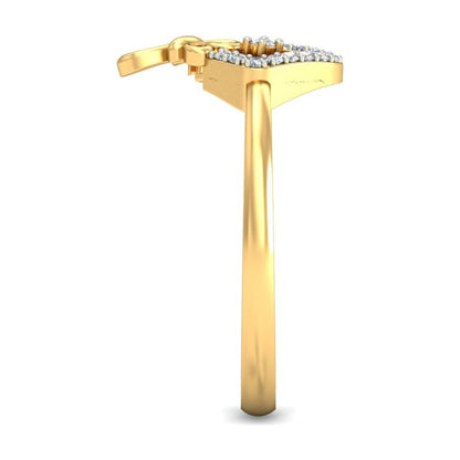 Anillo Moño De Encanto Joyería M De León Oro 10k + Regalo