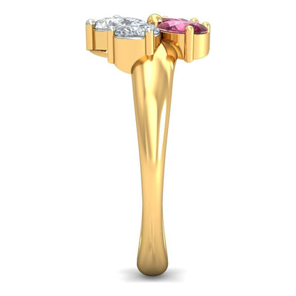 Anillo Mariposa De Luz Joyería M León Oro 10k + Regalo