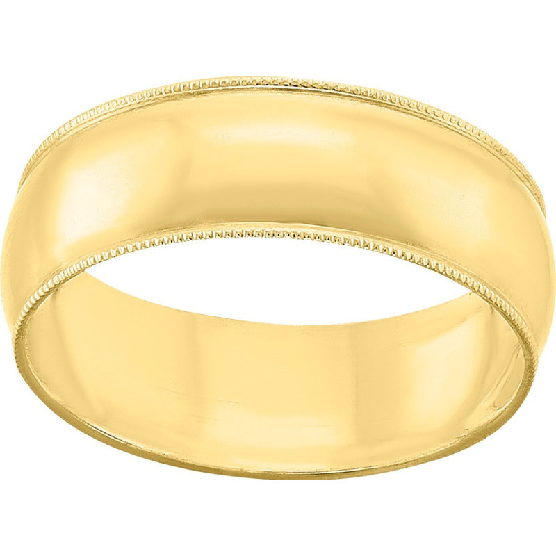 Argolla Matrimonio Tres Lineas  Oro 10 K + Obsequio+ Envio