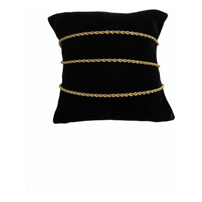 Cadena Torsal 60cm X 2mm Oro 14k + Obsequio