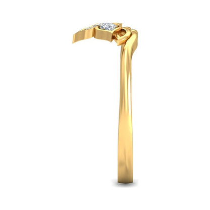 Anillo Flor Eterna Joyería M De León Oro 10k + Regalo