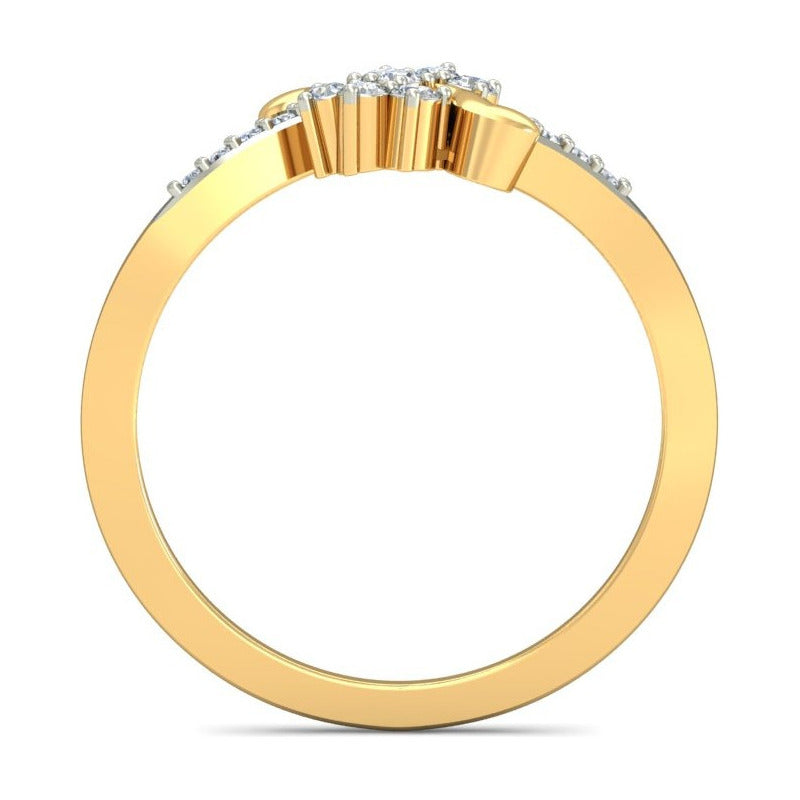 Anillo Brillo Inesperado Joyería M De León Oro 10k + Regalo