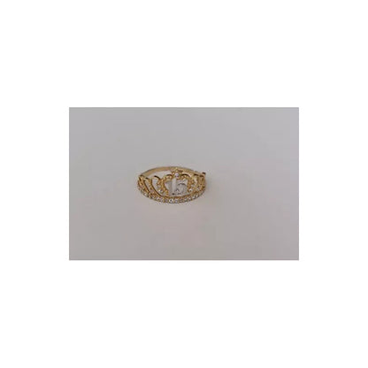 Juego Anillo Y Collar Xv Años Con Flores Oro 10 K + Obsequio