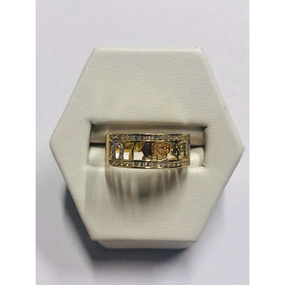 Anillo De La Suerte Oro 10 K + Obsequio + Envio