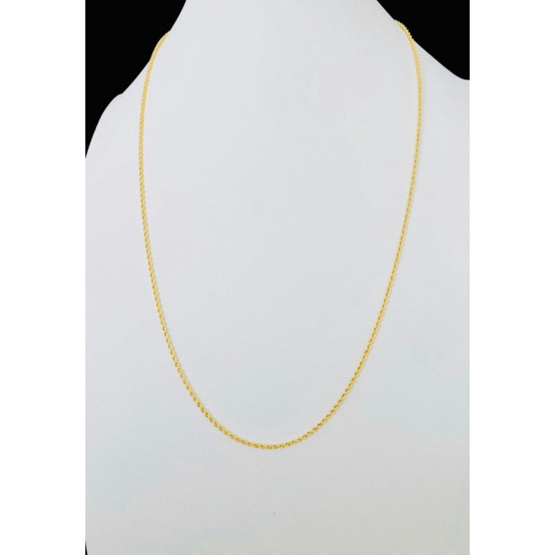 Kit Cadena Torzal Con Dije Estatua Libertad Oro 10k + Regalo