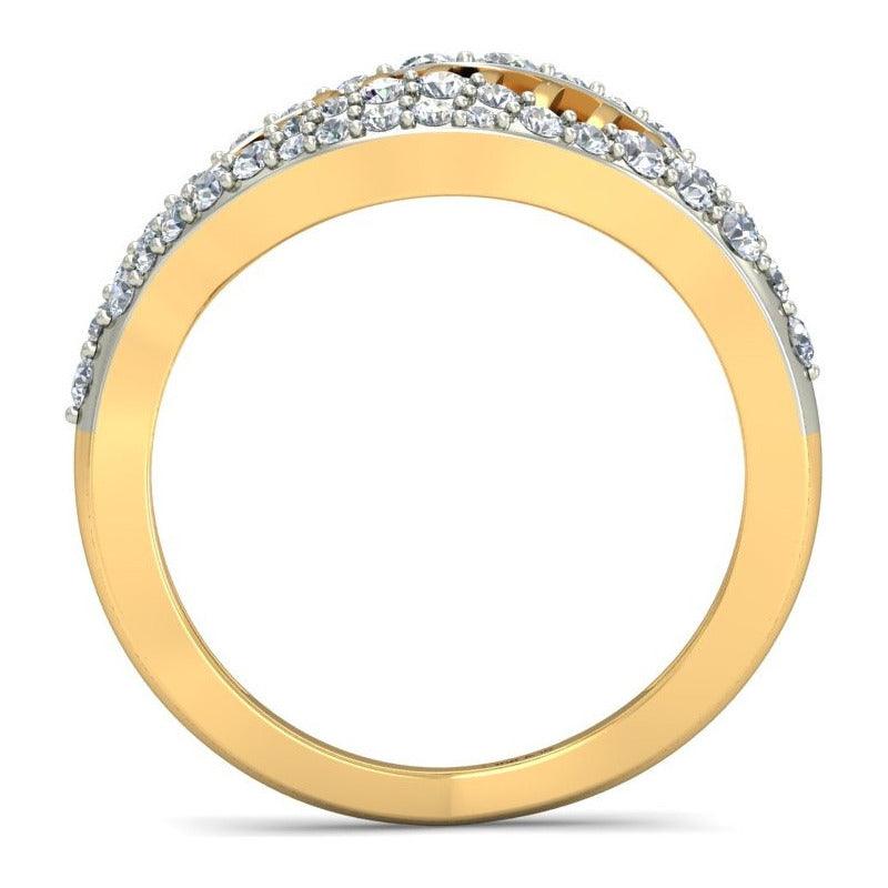 Anillo Brillo Infinito Joyería M De León Oro 10k + Regalo