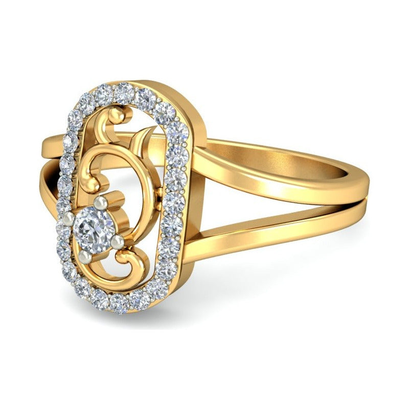 Anillo Barroco Real Joyería M De León Oro 10k + Regalo