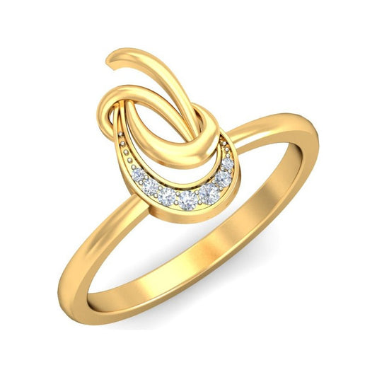 Anillo Nudo De Magia Joyería M De León Oro 10k + Regalo