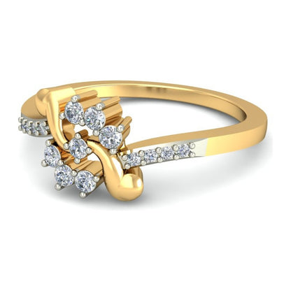 Anillo Brillo Inesperado Joyería M De León Oro 10k + Regalo