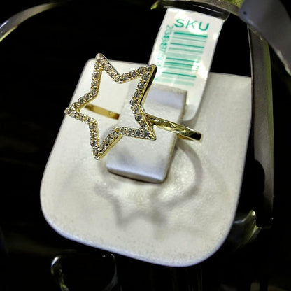 Anillo Destello Joyería M De León Oro 10k + Regalo