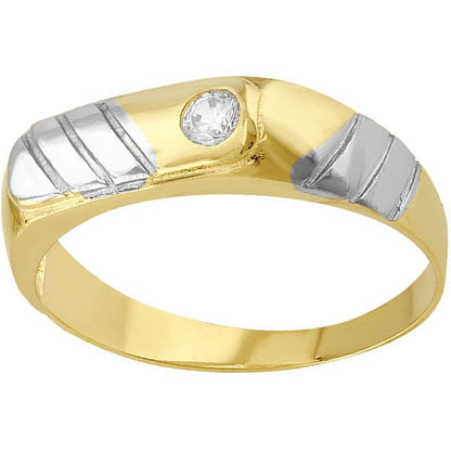 Anillo Caballero Rectangular En Oro De 10 K +obsequio +envio