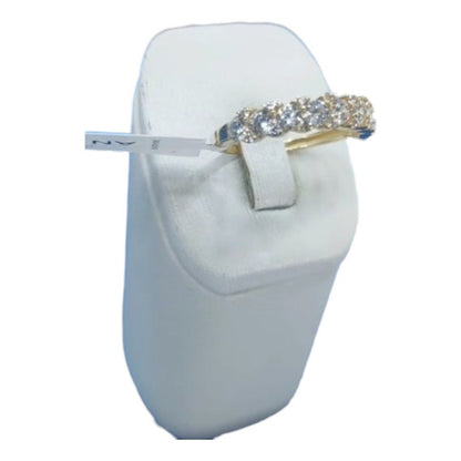 Churumbela Con 22 Circonias Baguettes Oro 10 K + Obsequio