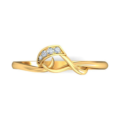 Anillo Brisa De Oro Joyería M De León Oro 10k + Regalo
