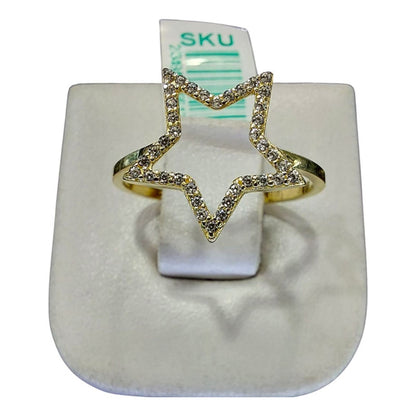 Anillo Destello Joyería M De León Oro 10k + Regalo