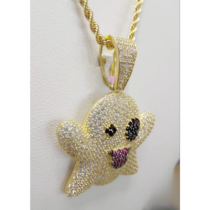 Dije Fantasmita Oro 10 K. + Obsequio