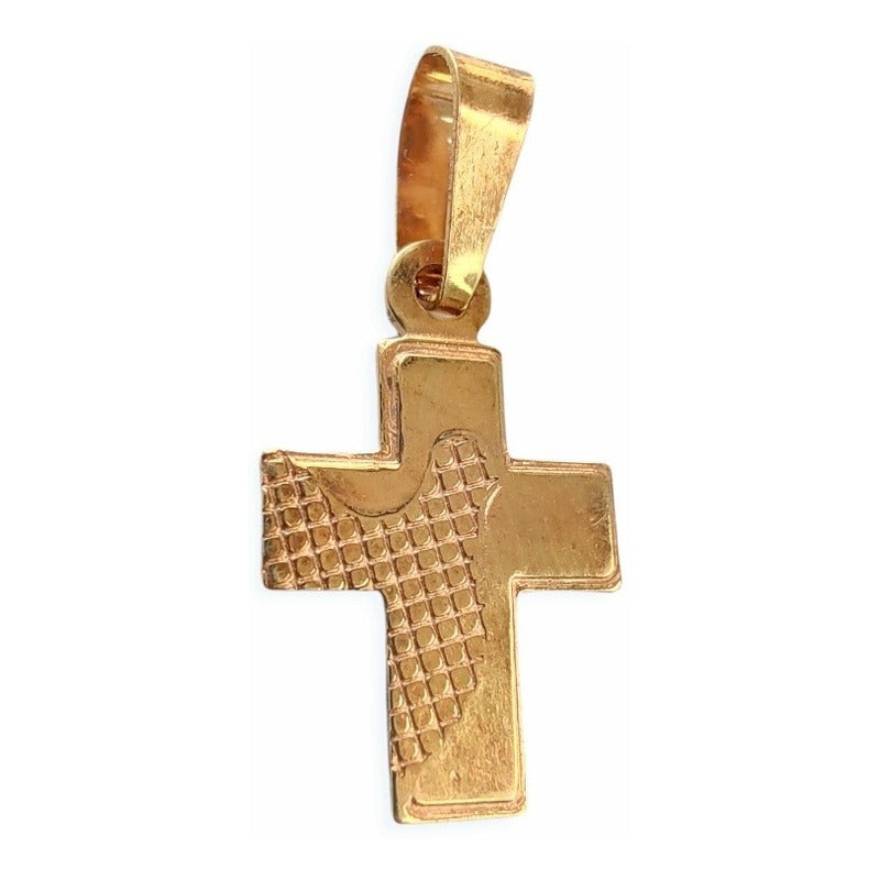 Kit Cadena Con Cruz Espíritu Santo Oro 10 K + Obsequio