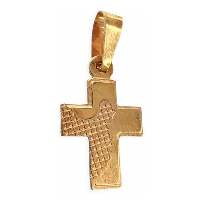 Kit Cadena Con Cruz Espíritu Santo Oro 10 K + Obsequio