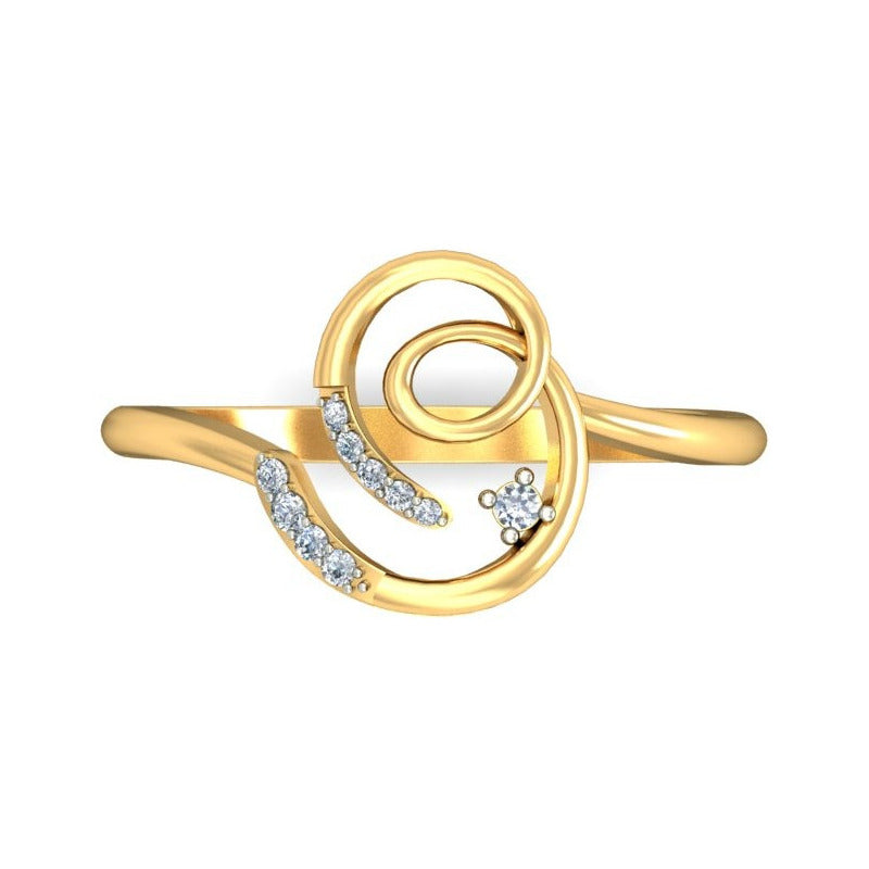 Anillo Torbellino De Luz Joyería M De León Oro 10k + Regalo