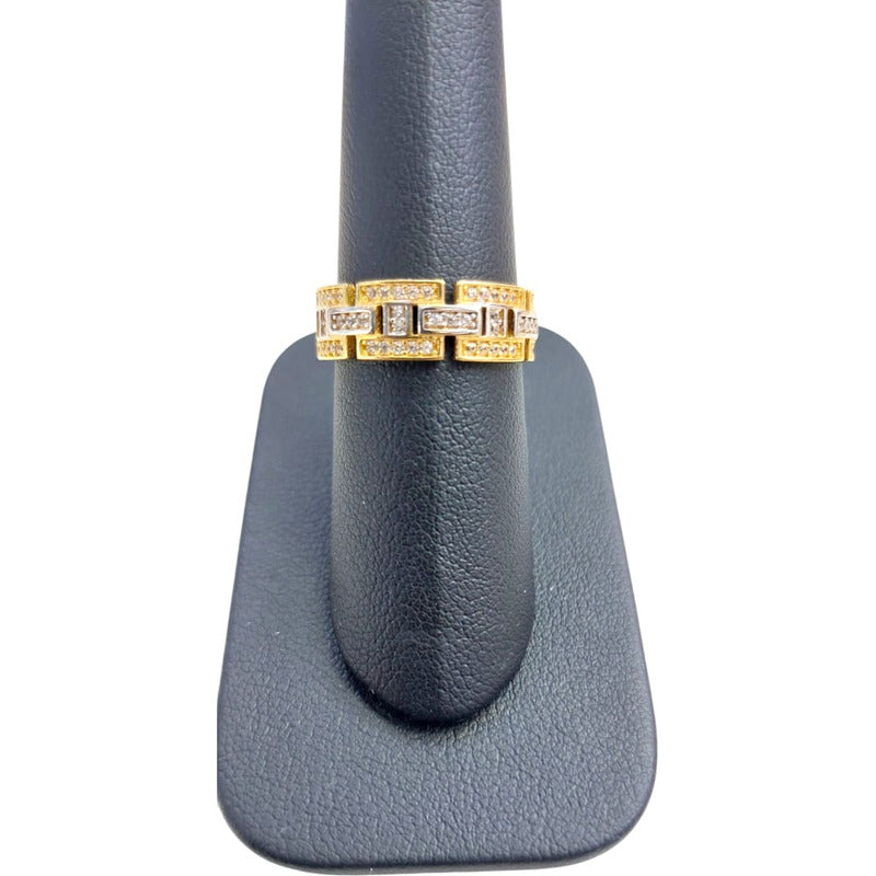 Anillo Unidos Joyería M De León Oro 14k + Regalo