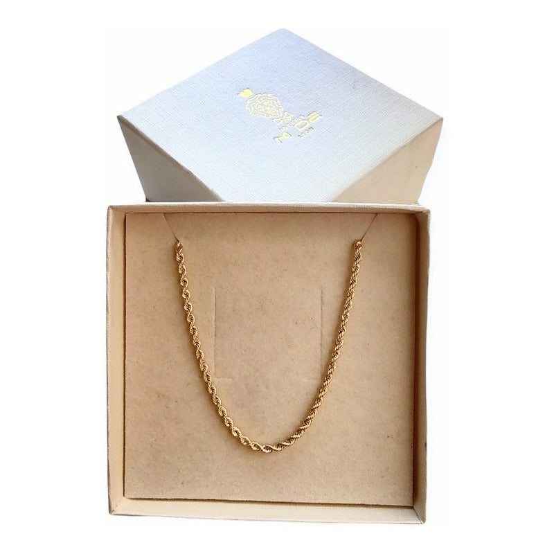 Cadena Torsal Oro 14k + Obsequio