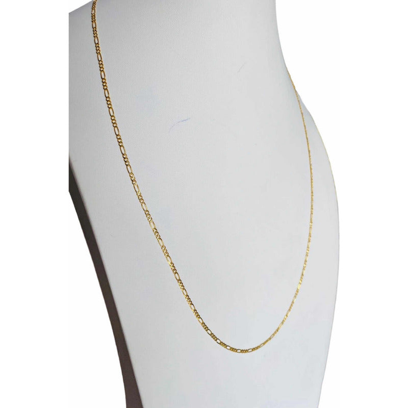 Cadena Figaro Rombos 55cm X 2 Mm Oro 14